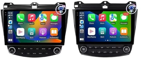 Compatibile con il lettore video multimediale for autoradio Honda Accord 7 CM UC CL 2004-2007((A) V1 2G-32G CAM)