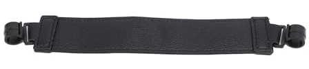 WiseZythum Club Bag Stand Strap, PU Leather Adjustable Club Bag Leg Stabilizer Strap with Reinforced Metal Buckle, for Golf Stand Bags on Uneven Terrain and Slopes