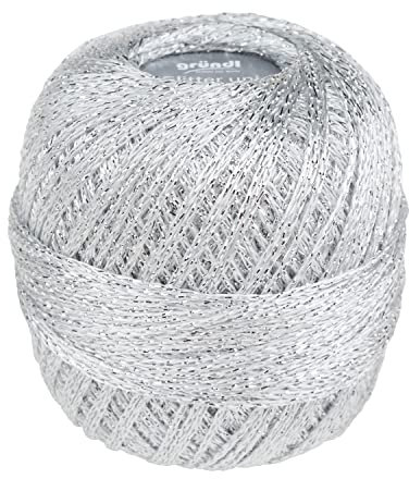 Glitter Gründl Wolle Häkelgarn 25 g Farbe 8202