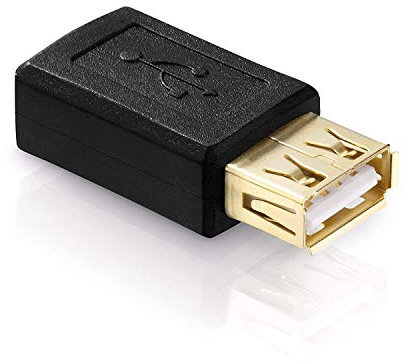 conecto CC20128 USB 2.0-Adapter Micro-USB-Buchse auf USB-Buchse Typ A Schwarz
