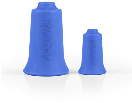 BellaBambi FASZIO Cupping-Set, Cup Allround 34 mm + Cup Local 20 mm ACTIVE (hellblau)