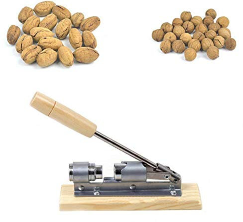 XLKJ Cascanueces Manual de Acero Inoxidable para Almendras, Herramienta abridor para alicates, Avellanas ect