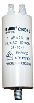 LESCHA ATIKA Ersatzteil | Kondensator 40 µF Motor 230V Betonmischer Compact 100 / LZ 100 / Tischkreissäge HT 315 / TSL 315