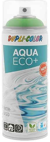 DUPLI-COLOR 531934 AQUA ECO+ RAL 6018 gelbgrün. matt 350 ml