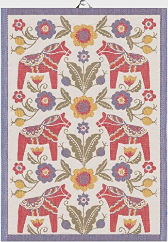 Ekelund - Asciugamano da cucina a forma di riccite 35 x 50 cm, 100% cotone