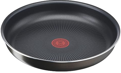 Tefal Ingenio Easy Plus Bratpfanne, 22 cm, stapelbar, antihaftbeschichtet, für alle Herdarten außer Induktion, L1500302