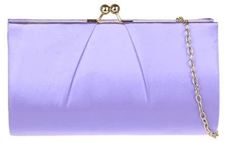 Girly Handbags Womens Ball Clasp Clutch Bag