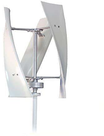 Desconocido Vertical Small Wind Turbine,3000W Wind Generator Mini Home Wind Turbine 12V 24V 48V 220V with Controller and 220 Voltage Conversion Inverter