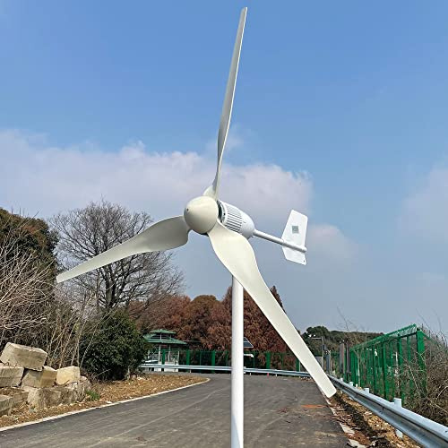 Turbina eólica de 3000 W, 48 V, 3 cuchillas, generador de energía eólica, alta eficiencia, 3 kW, para molino de viento doméstico, con regulador de carga MPPT
