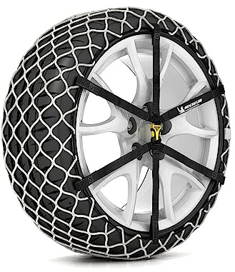 MICHELIN EASY GRIP Limited 4-Verbundstoff, Ultraleistungsfähig- 2 Stück | Patentierte Schneekette aus Hochleistungs-Verbundmaterial, EN 16662, geringe Gewicht, felgenschonend, Einfache Handhabung