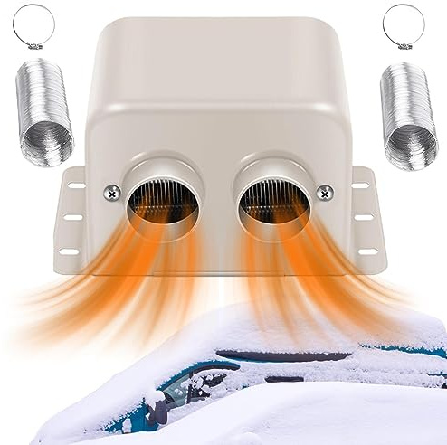 Fulenyi Calefacción de Coche Portátil | Calefacción de Parabrisas Rápida - Descongelador de Calefacción de Parabrisas para Coche SUV y Camiones, Calefacción de Coche Universal