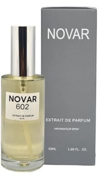 NOVAR 602 - Herren Parfum (972) - Holzig - Rauchig - Orientalisch - Langanhaltender Duft 50 ml - beau eclat