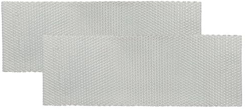 vhbw 2x Filter Metallfettfilter kompatibel mit Bauknecht DNI 2263 857402312000, DNI 3260 857415001020 Dunstabzugshaube - 45,2 x 16 x 0,35 cm, Metall