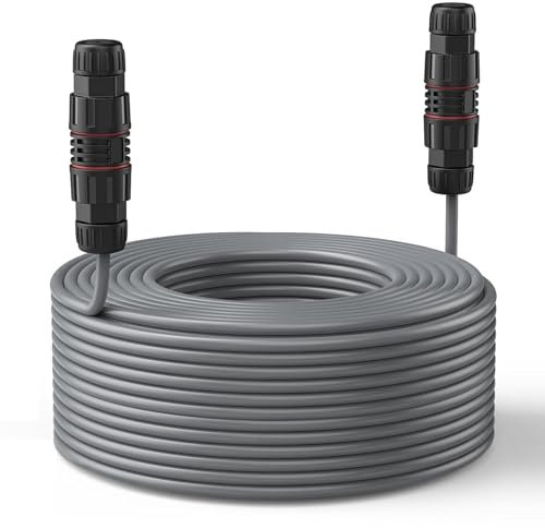 Câble D'extension Satellite pour Satellite Rectangulaire V2, Cuivre blindé sans Oxygène, 1000 Mbps, étanche IP68, 150 Pieds