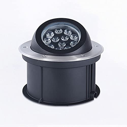 Ampoules de Piscine Éclairage paysager réglable Accent extérieur Sol pour éclairer Les Palmiers, Les Murs en Pierre (Couleur : Rouge, Taille : 9W(24V))