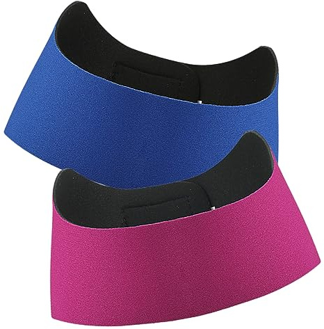 VALICLUD 2pezzi Fascia Nuoto in Neoprene Spesso Copriorecchie Per Doccia Adatto Per Bagno Kayak e Quotidiano Design Semplice Per Uomo e