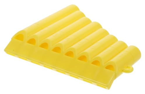 CIYODO Flauta de Pan para Niños Instrumento Musical Chino 8 de Juguete Educativo para Preescolares Flauta de Pan de Plástico