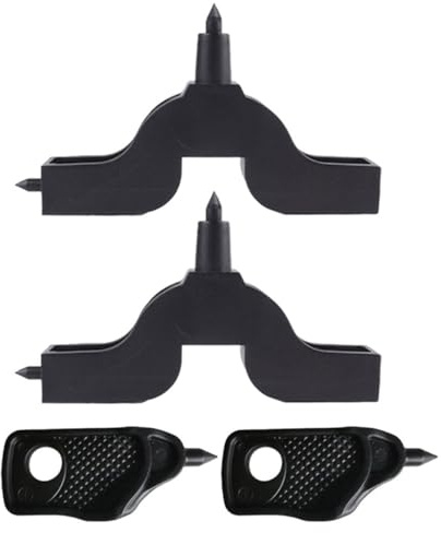 Angoily Strumento per Perforazione di Plastica per Tubi di Irrigazione a Goccia, Perforatrice Agricola 4 Pezzi Compatta per Fori Precisi in Nastri Gocciolanti, Accessorio per Impianti