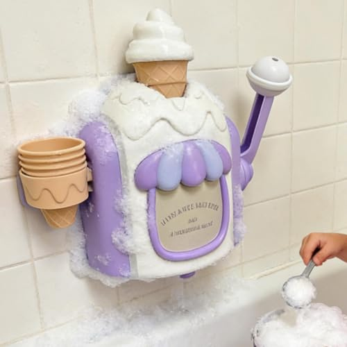 Bath Bubble Ice Cream Maker - Bath Ice Cream Foam Maker