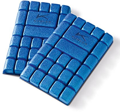KÜBLER Workwear Kniepolster Paar | Kniepolster Arbeitshose | Knieschoner für KÜBLER PSA2 Arbeitshosen | Robuste Knieschützer Arbeit | Kniepolster Arbeit | Knieschutz | Knee Pads | Zuschneidbar