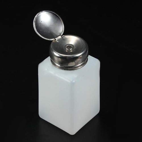Brüssel08 1 x 200 ml Flüssigkeit Presse Nagellack Entferner Pumpspender Leere Pumpflasche Kosmetikflasche Behälter Reisenagel Entferner Aufbewahrungsflasche Zufällige Farbauswahl