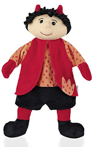 Sterntaler 3602010 Handpuppe Teufel, Ideal für Puppentheater und Rollenspiele, 30 x 26 x 10 cm, Mehrfarbig