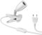 ledscom.de Lámpara de pinza LIK, blanco mate, 1x E27 máx. 60W
