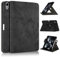 TOPCASE 360° Rotating Case Compatible with iPad (A16) 11th Generation 11 inch (2025), iPad 10th Generation 10.9 inch (2022) Cover with Adjustable Stand,Pencil Holder & Shockproof,Black