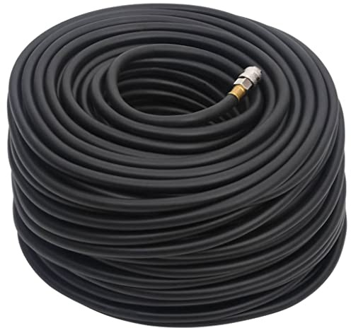 vidaXL Hybrid-Luftschlauch Schwarz 0,6 20 m Gummi und PVC