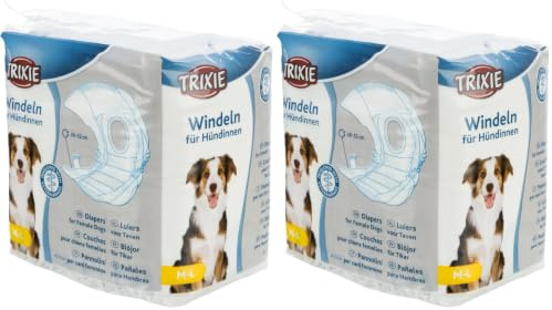Trixie Hundewindeln M–L 12 Stück, nur für Hündinnen (Packung mit 2)