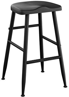 Barhocker, Barhocker, Drehhocker, Retro-Industrie-Barstuhl – Eisenrahmen, Kunststoff-Hüftstuhl, Komfort für Zuhause, Café, Lounge, Bar, Haltbarkeit (Größe: 75 cm), Jede Familie