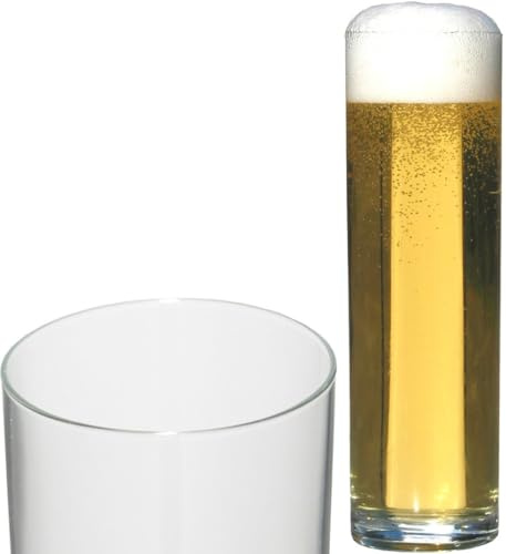 Glasveredlung Schmitz Kölner Stange 37 cl Kölschglas, Veredlerqualität, 0,3 Liter mit Füllstrich, 12 Stück