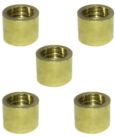 rockible Billard Queue-Ferrule Pool Queue-Ferrule Auswechselbare Spitze Snooker Pool Reparatur Teile Billard Pool Queue Zubehör, 10mm Gewinde