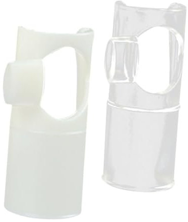 UPKOCH 2St Flötenbläser Flötenblashilfe Hilfszubehör für Flötenmasken-Set Professionelles Flötenmundstück Flötenhilfen Instrumententeile Flötenmundstücke Flötenzubehör Nylon