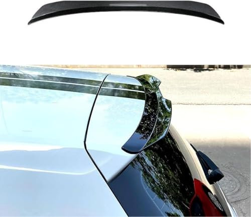 LMYFCL66 Auto Heckspoiler für Opel Adam 2012 2013 2014 2015 2016 2017 2018 2019, Heckspoiler Flügellippe Kofferraumspoiler Heckflügel Auto Zubehör,Carbon Fiber