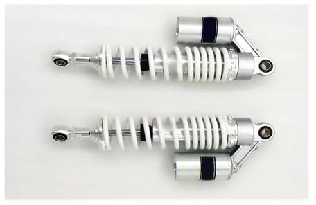 Federungsdämpfer Für S&uzuki Motorrad-Stoßdämpfer 350 Mm Motorrad-Stoßdämpfer(Weiß)