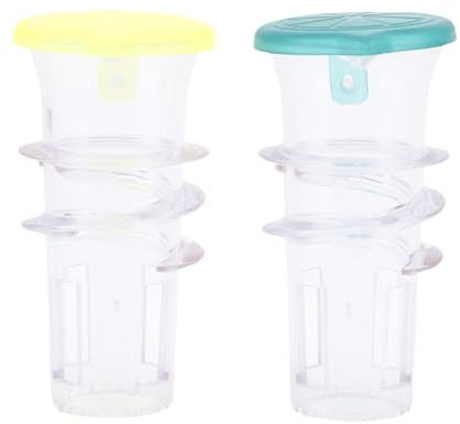 Presse-citron, 2 pièces, extracteur de jus, presse-agrumes avec couvercle, presse-citron pour cocktails, boissons