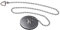 Nuie E315 ǀ Modern Bathroom Bath Plug and Chain, 17mm x 42mm, Chrome, 17 x 42 x 42mm