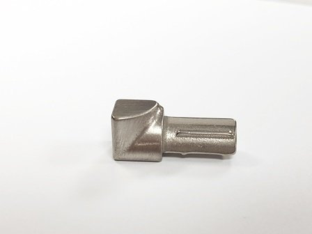 Innenecke Edelstahl V2A gebürstet Viertelkreis 10 mm