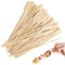 VAEIORP 50 pcs Pinchos de Bambú Brochetas Ecológicas Resistentes Pinchos para Barbacoa Buffet Cócteles Fruta Picoteo Manualidades
