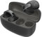 JVC Nearphones HA-NP1T-B, Cuffie in stile Earcuff con archetto lucido, vestibilità comoda, connessione multipoint, Bluetooth 5.3, autonomia di 24 ore, compatibili con app - Nero