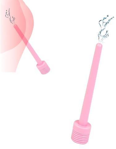 Anal Dusche Analdusche für Mann Anal Shower Irrigator Darmspülung Analdusche für Duschkopf Analdusche Aufsatz Brause Intimdusche Wochenbett Analspülungen Vaginaldusche Po Dusche Anal Spülung（Rosa）