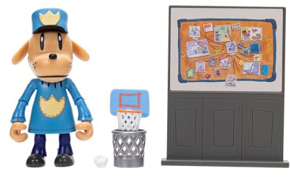 Articulerad Figur 12,5 cm Våg 3 med Rörliga Leder – Officiell Licens – Jakks Pacific – Poserbar Seriefigur för Barn 5+ År – Samlarvänlig Modell för Lek, Hylla och Diorama