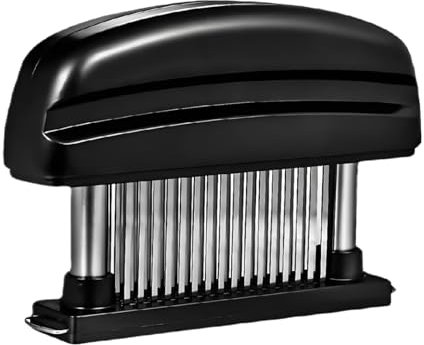 MYPOTO Batticarne 48 Lame in Acciaio Inox Ultra Affilate, Strumento Inteneritore per Bistecca, Manzo, Pollo e Maiale, Facile da Pulire, Lavabile in Lavastoviglie