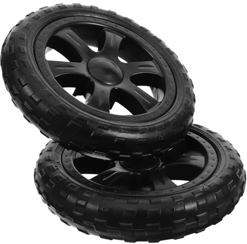 CONGARTENO 2 piezas Ruedas de Repuesto para Carro Compra Ruedas Plásticas Resistentes Fácil Instalación Compatibles con Carros Supermercado