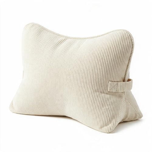 Patented Reading Pillows for Bed,Lumbar Support Back Pillow for Couch