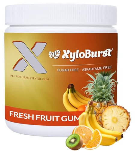 Xyloburst Gum Jar Fruit 100 Count (5.29Oz)