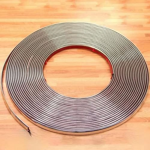 phil trade Zierleisten Chrom, 10 mm x 15 m selbstklebend