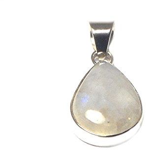 Art Gecko Mondstein Sterling Silber 925 Anhänger - (MSP2902161)