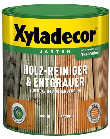Xyladecor – Limpiador de madera y Entgrauer 2,5 litros